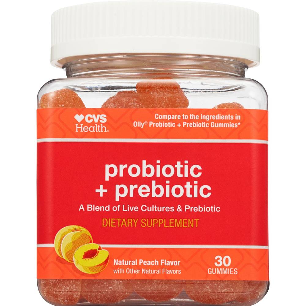 Cvs Health Probiotic + Prebiotic Gummies, 30 Ct