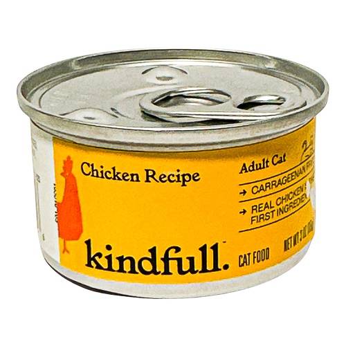 Chicken Recipe Wet Cat Food - 3oz - Kindfull™