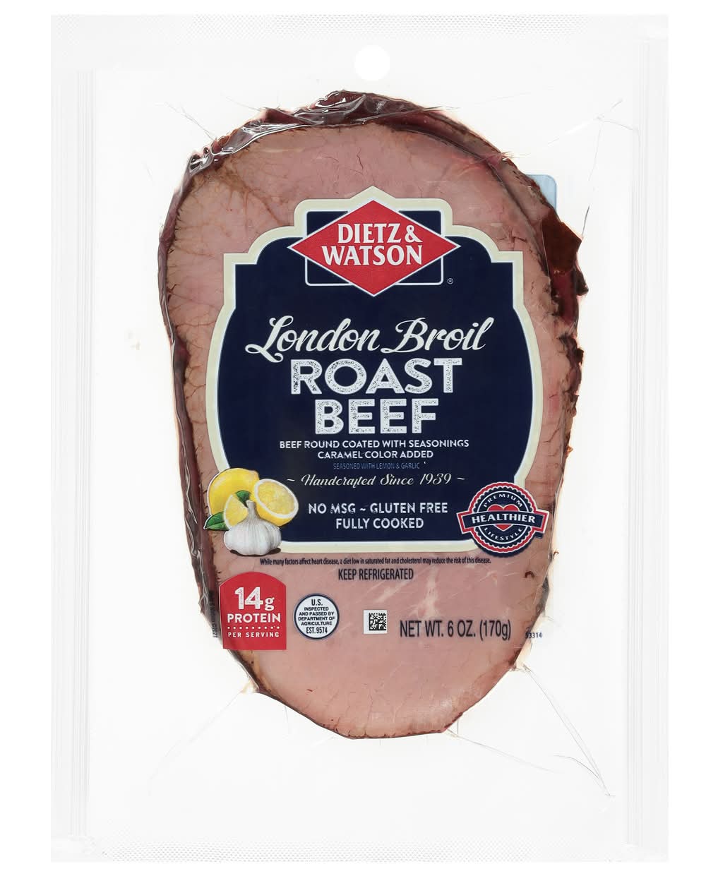 Dietz & Watson London Broil Roast Beef (6 oz)