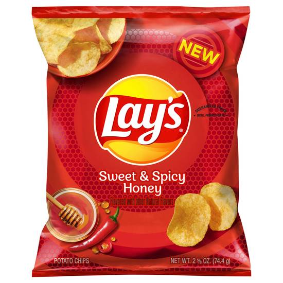 Lay's Potato Chips (sweet- spicy honey)