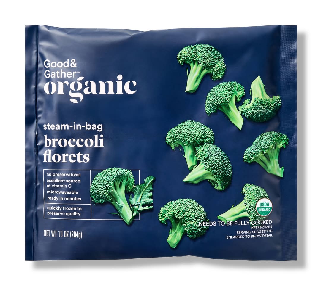 Good & Gather Organic Broccoli Florets (10 oz)