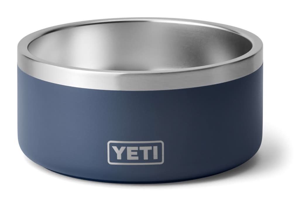 Yeti Boomer Navy Stainless Steel 4 Cups Pet Bowl For Dogs