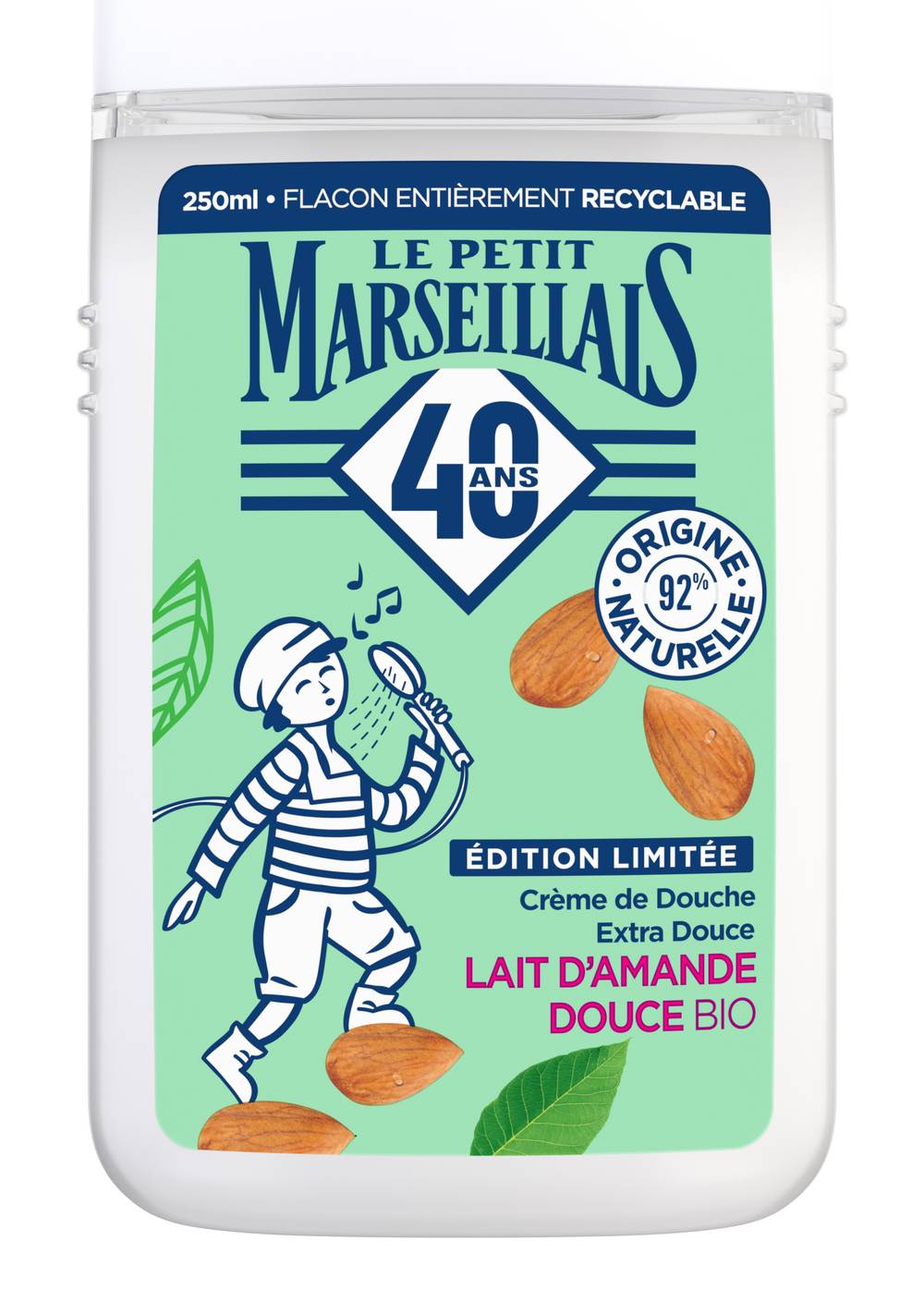 Le Petit Marseillais - Crème de douche, lait d'amande douce