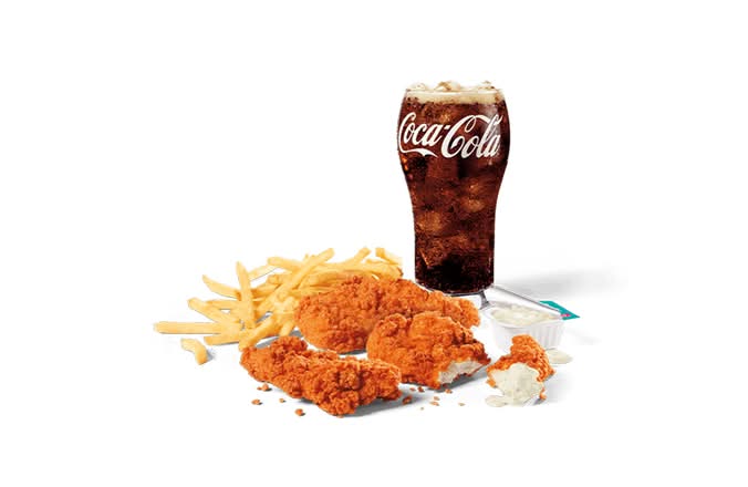 3PC Spicy Chicken Strips Combo