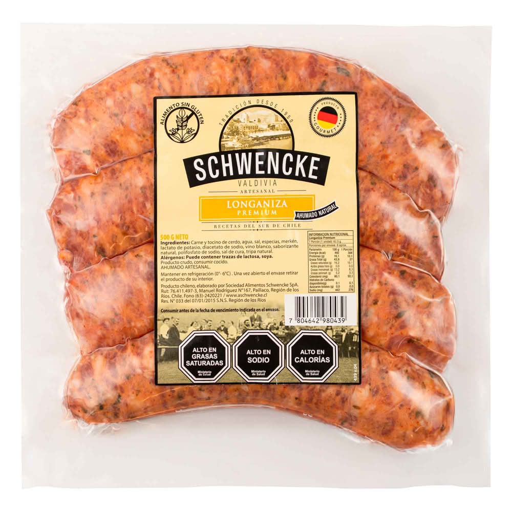 Schwencke · Longaniza premium (500 g)
