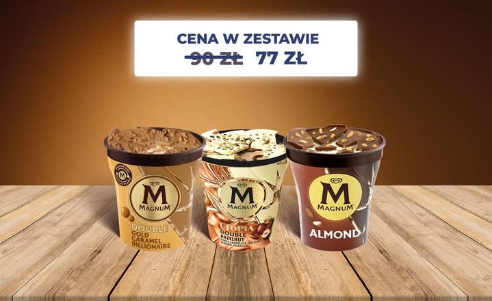 Zestaw 3 kubków MAGNUM