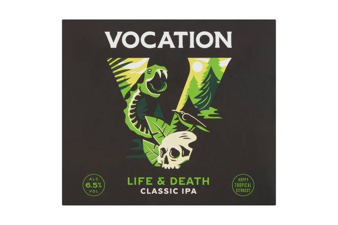 Vocation Life & Death Classic IPA 4 x 330ml