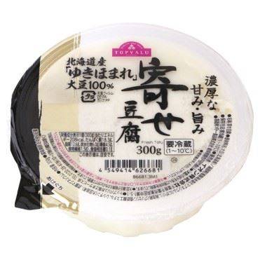 トップバリュ 北海道産ゆきほまれ使用 寄せ豆腐 300g