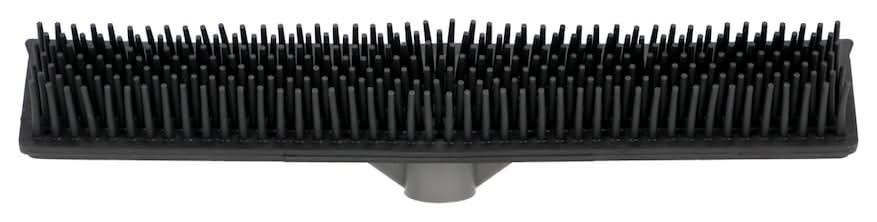 Standard Essentials Rubber Broom Head, Black