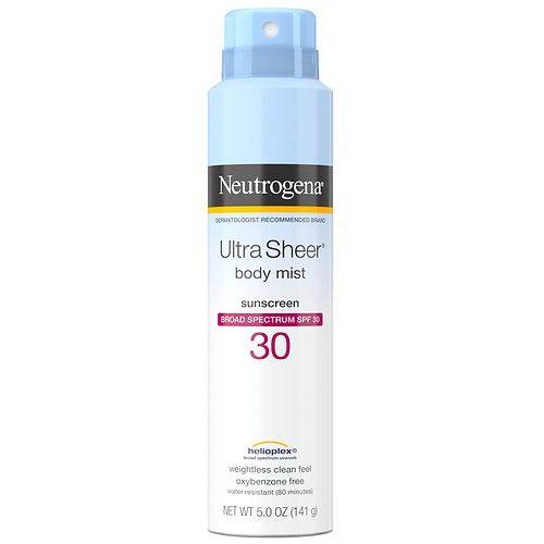 Neutrogena Ultra Sheer Lightweight Sunscreen Spray, SPF 30 - 5.0 oz