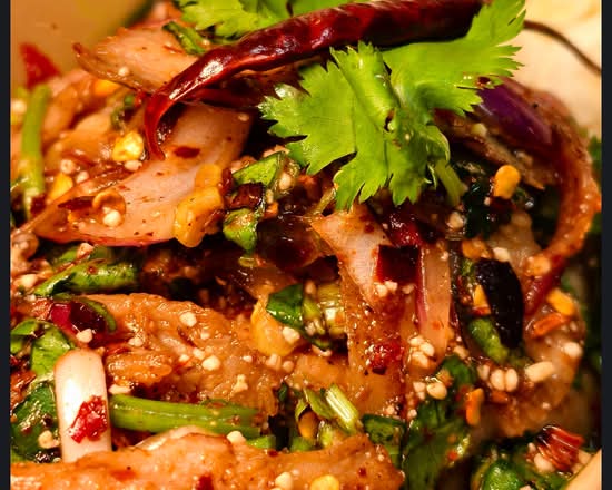 Grilled Pork Neck Salad