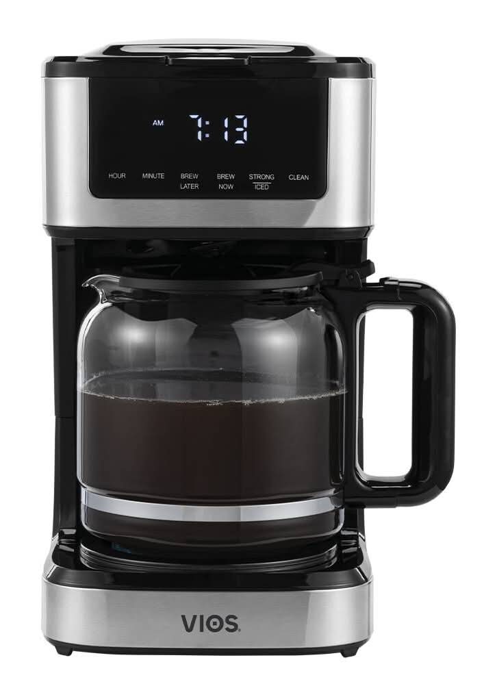 CAFETERA DIGITAL 12 TAZAS VIOS HOME