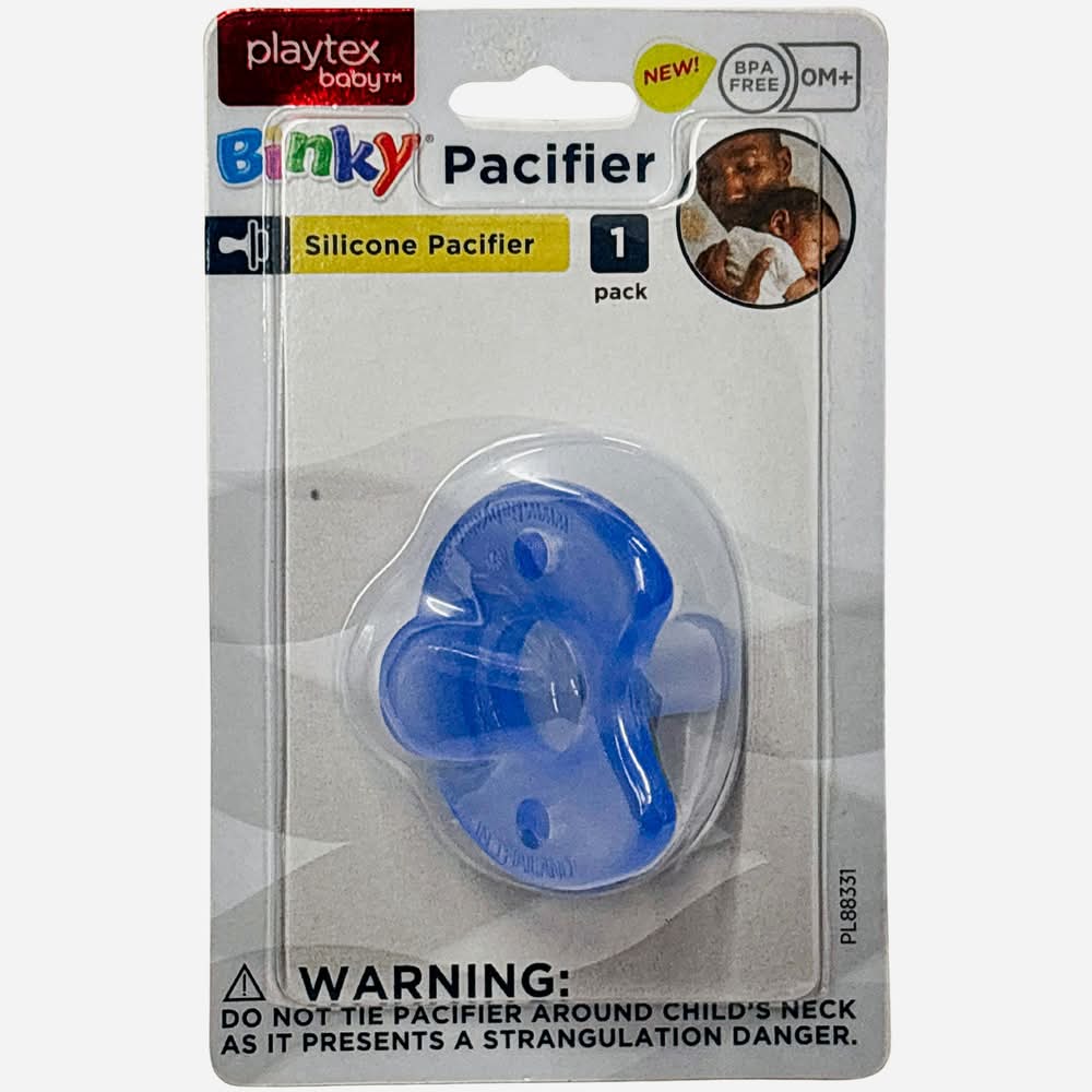 Pacifier Binky Silicone Playtex Pacifier Silicone 1ct