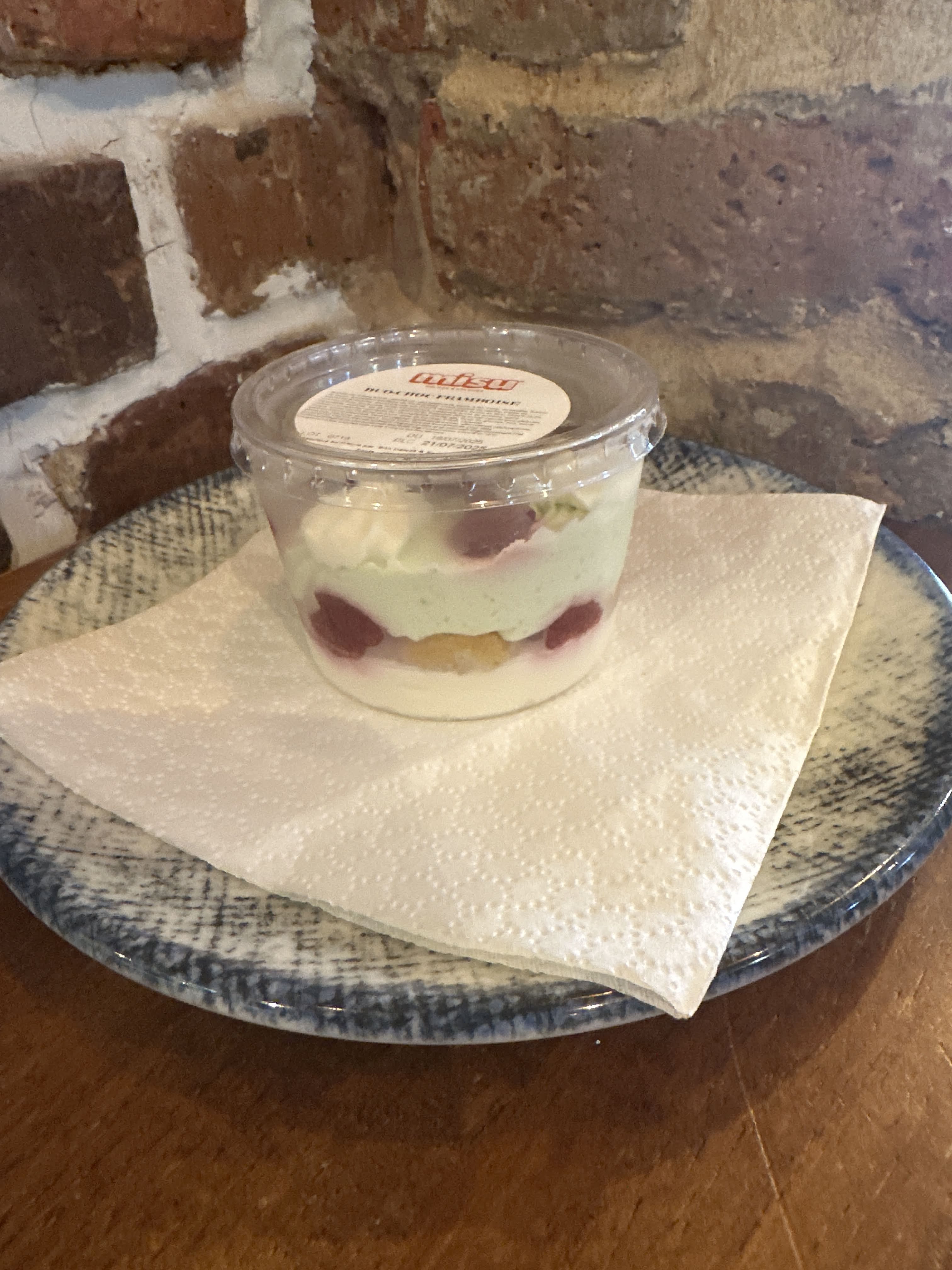 Duo pistache framboise