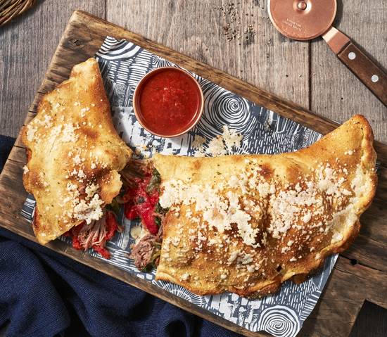 Special Guest 🌟 Beef & Red Pepper Calzone