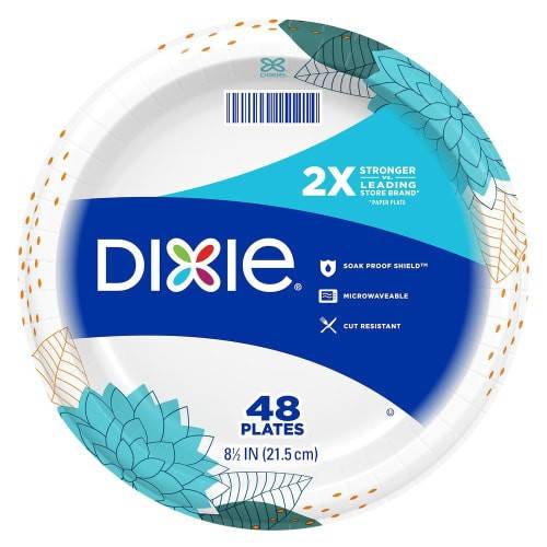 Dixie · 8.5'' Everyday Paper Plates (48 plates)