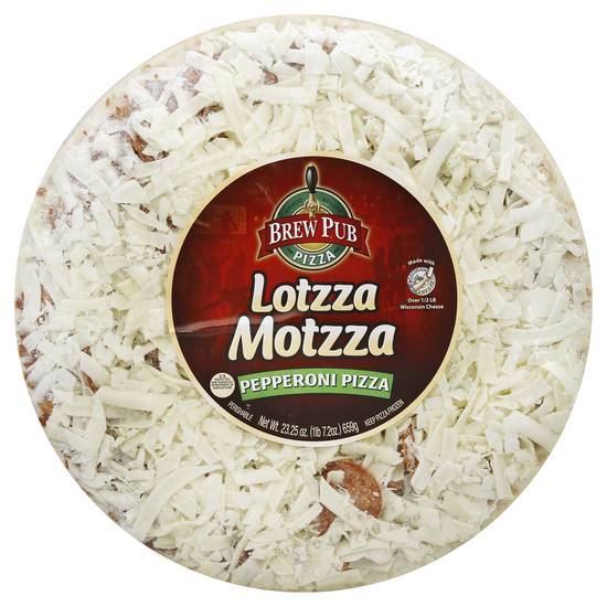 Brew Pub Lotzza Motzza 12" Pepperoni Pizza