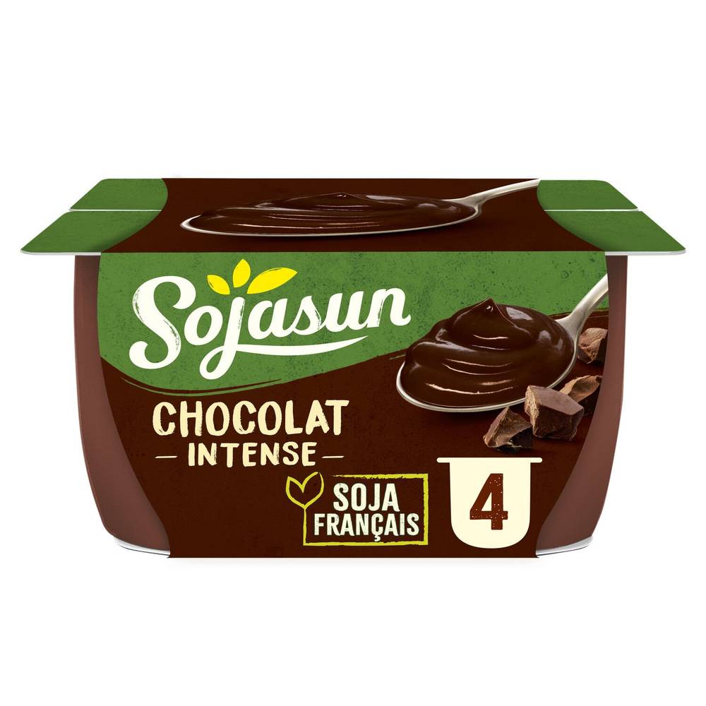 Sojasun - Dessert végétal soja chocolat (2 pièces)