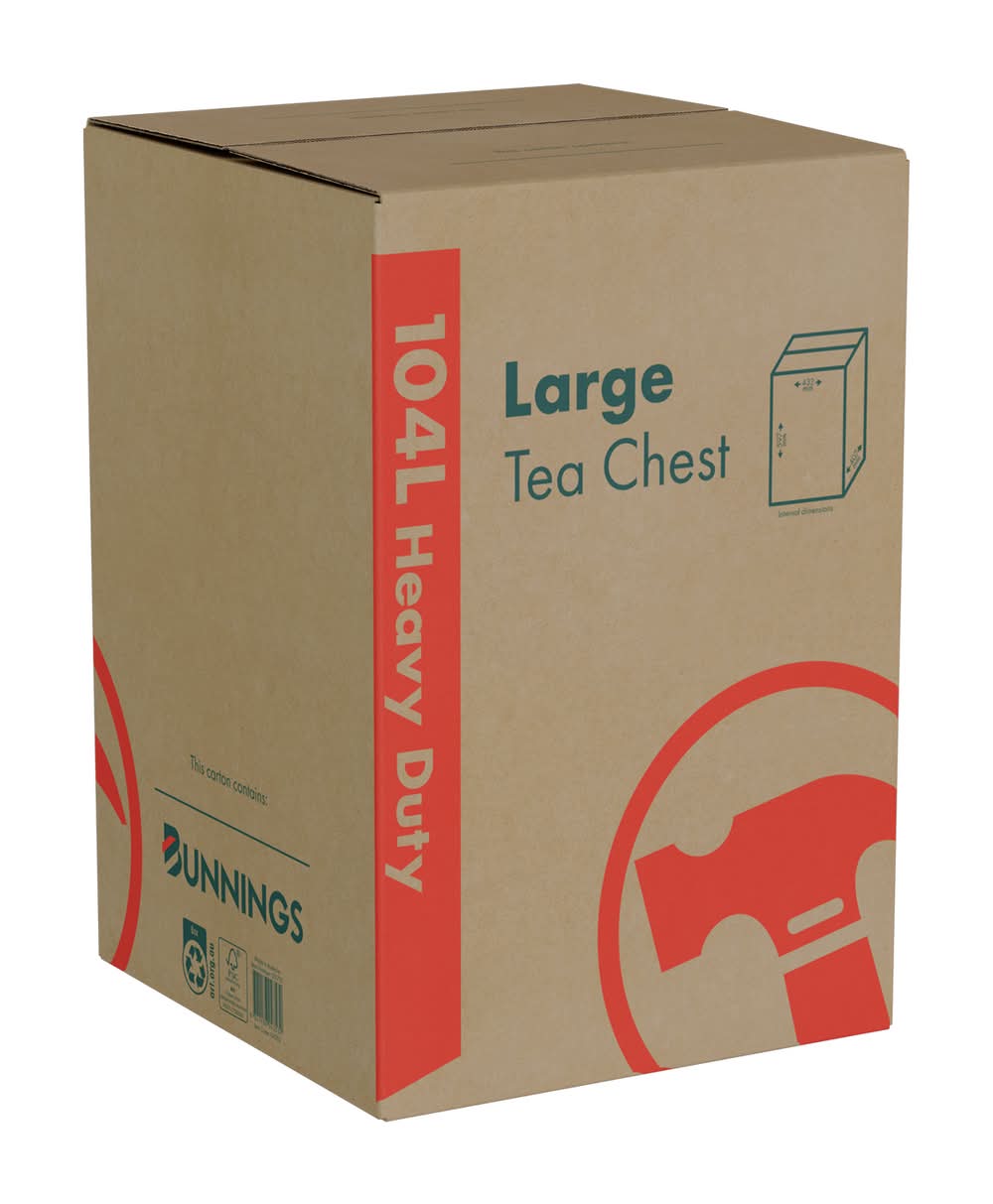 Bunnings 104L Heavy Duty Moving Carton