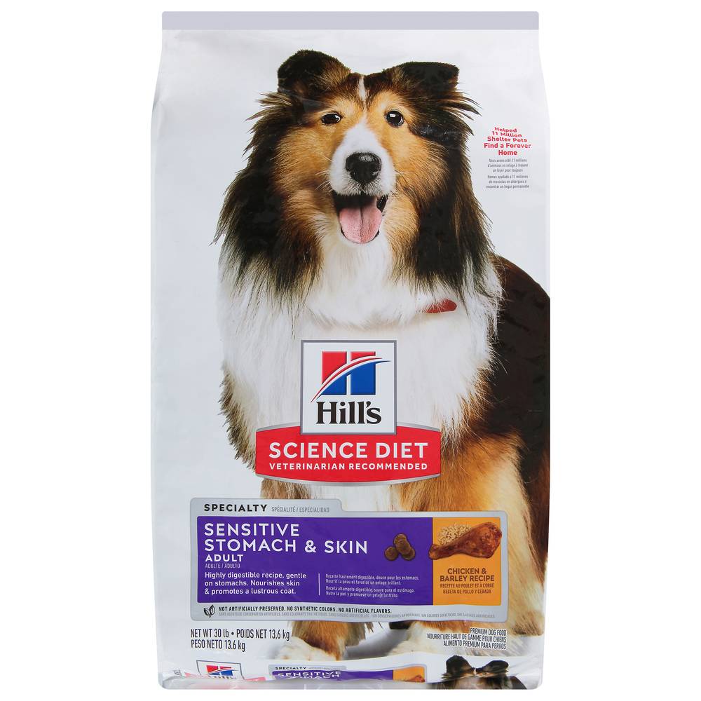 Hill's Science Diet Premium Sensitive Stomach & Skin Adult (30 lbs)