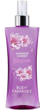 Body Fantasies Japanese Cherry Blossom Fragrance Body Spray, Female (236 ml)