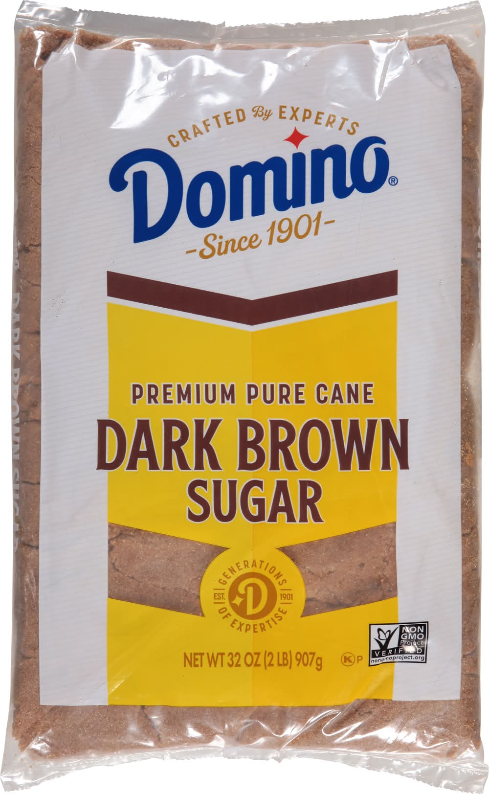 Domino Dark Brown Cane Sugar (32 oz)