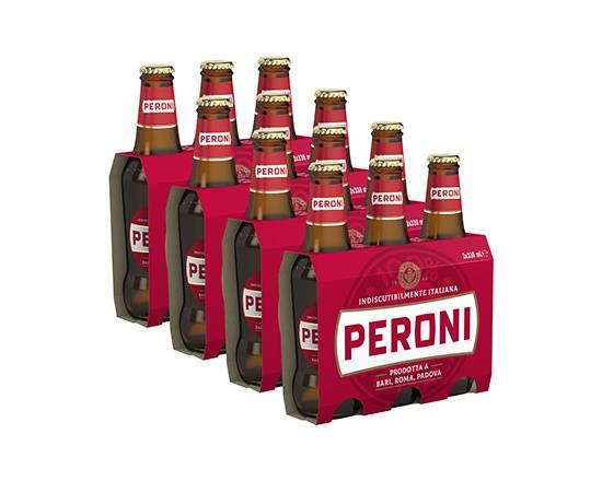 Peroni Red Imported Bottle 12x330mL