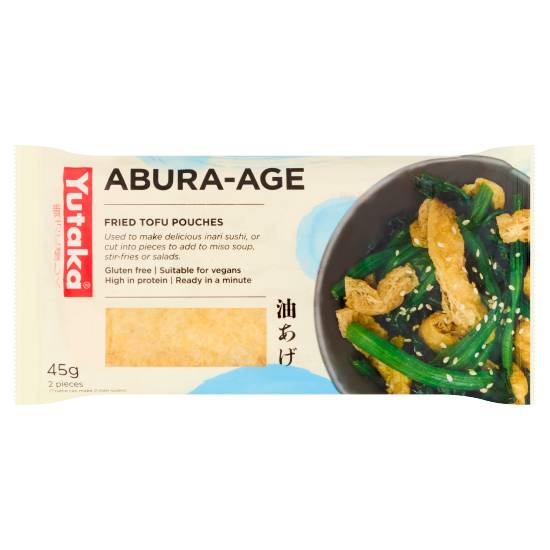 Yutaka Abura-Age Fried Tofu Pouches