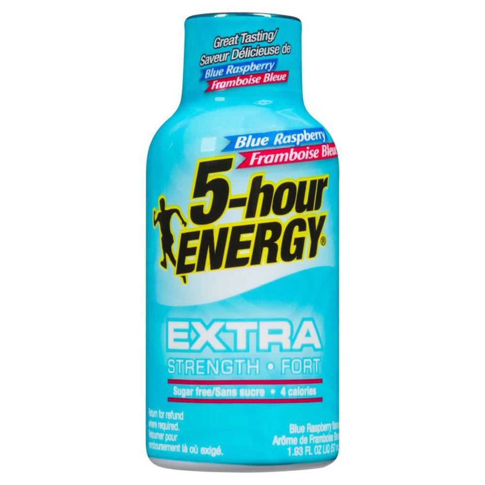 5 Hr Energy 5-Hour Energy Blue Raspberry Flavour Extra Strength (57 ml)