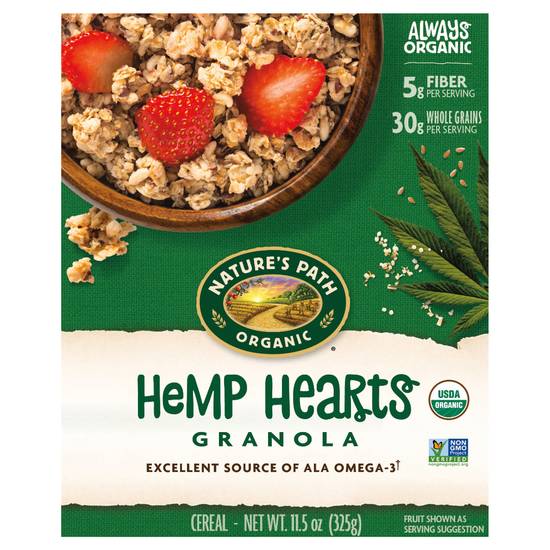 Nature's Path Organic Hemp Hearts Granola Cereal