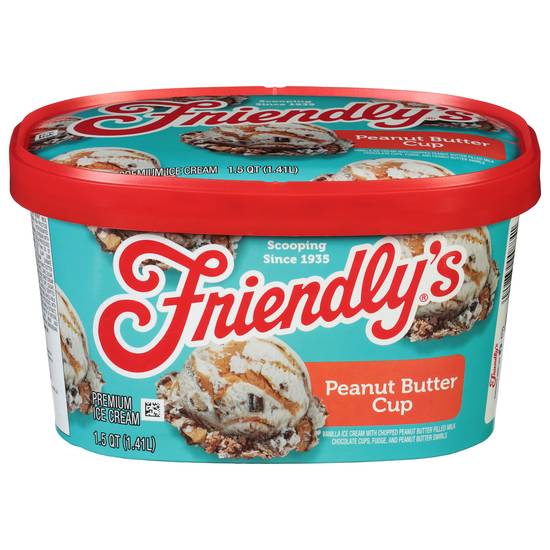 Friendly's Peanut Butter Cup Premium Ice Cream