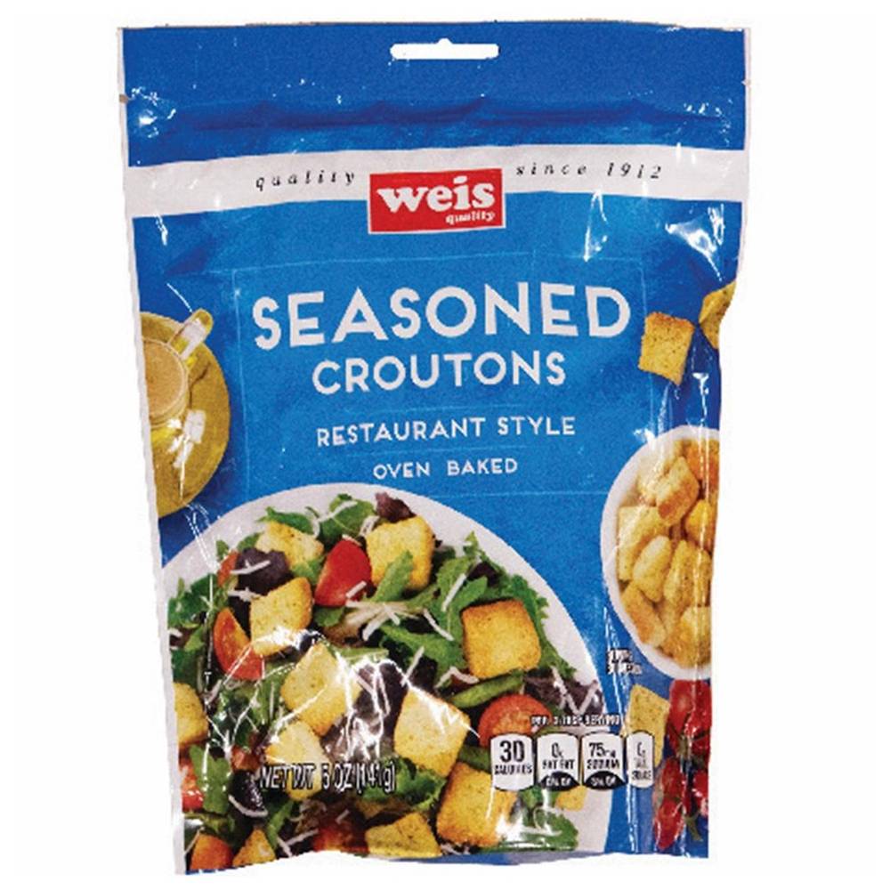 Weis Savory Seasoned Croutons (5 oz)