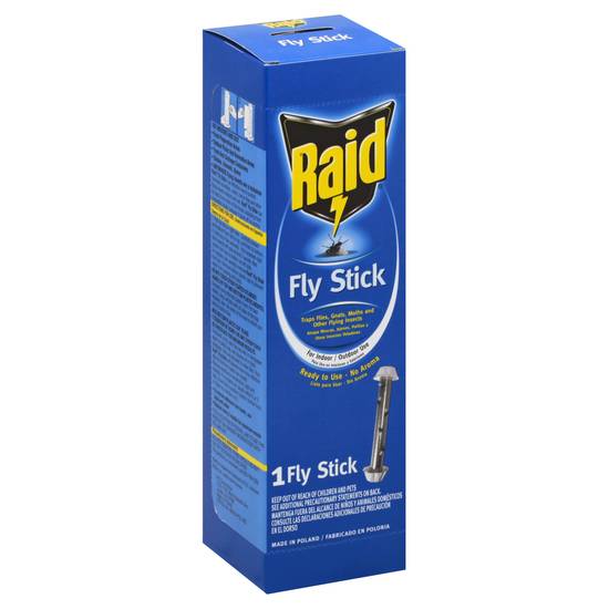 Raid Indoor & Outdoor Fly Stick (1 stick)