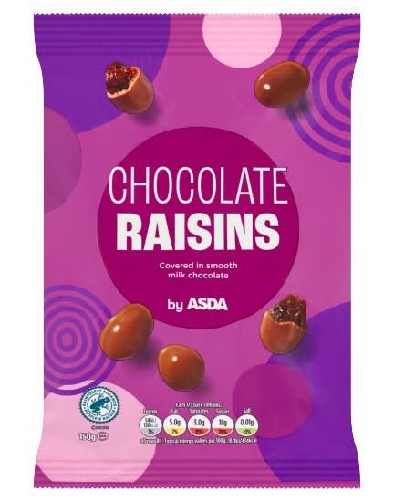 ASDA Chocolate Raisins (150g)