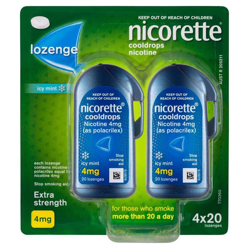 NICORETTE Cool Drops 4mg 80