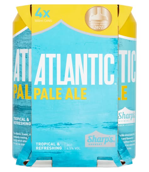 Sharp's Brewery Atlantic Pale Ale Beer (4 x 500ml)