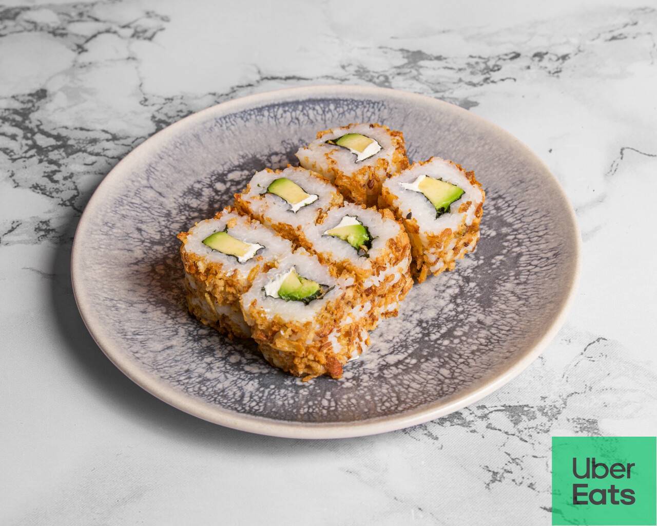 California CRISPY Saumon tataki avocat x6