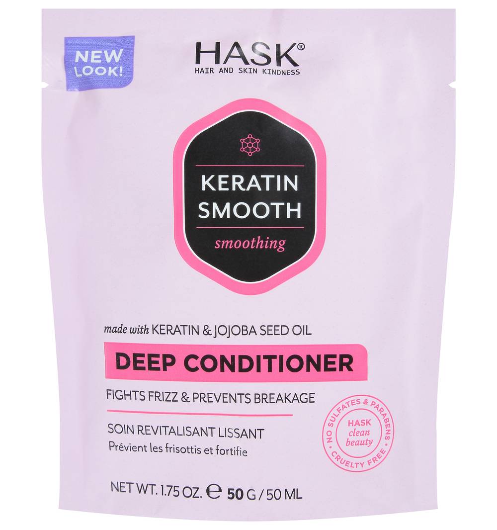 Hask Keratin Protein Smoothing Deep Conditioner (1.8 oz)