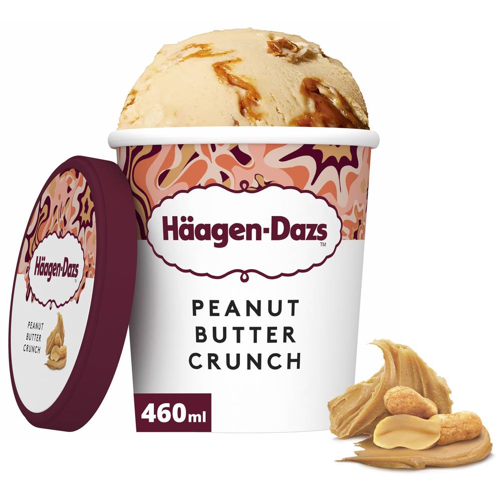 Häagen-Dazs - Crème glacée au beurre de cacahuètes (400g)