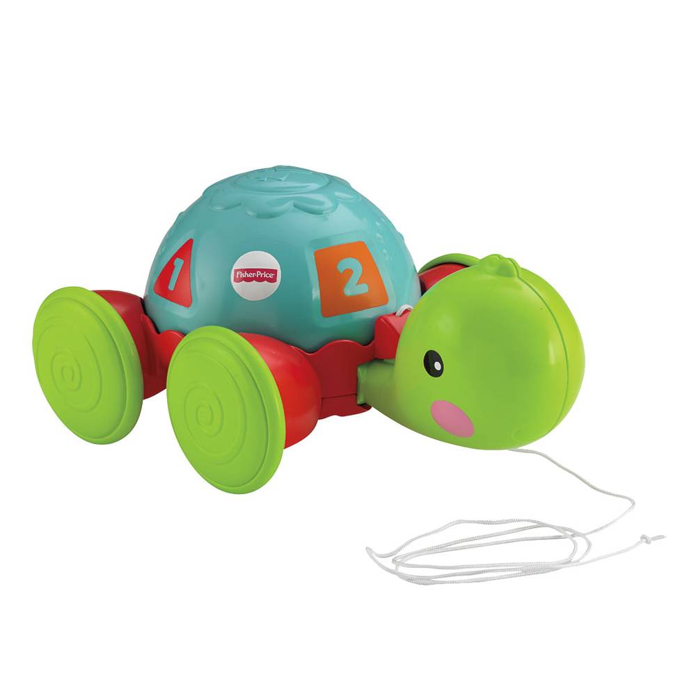 Fisher-price brinquedo puxa-empurra tartaruga (1 unidade)