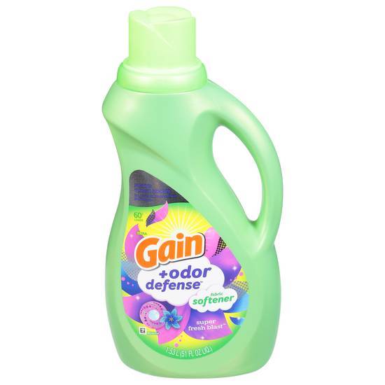 Gain Odor Defense Ultra Super Fresh Blast Fabric Softener