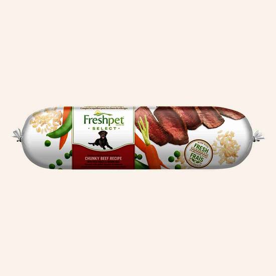Freshpet Select - Adult Dogs - Chunky Beef Vegetable & Rice Recipe (2.72kg)