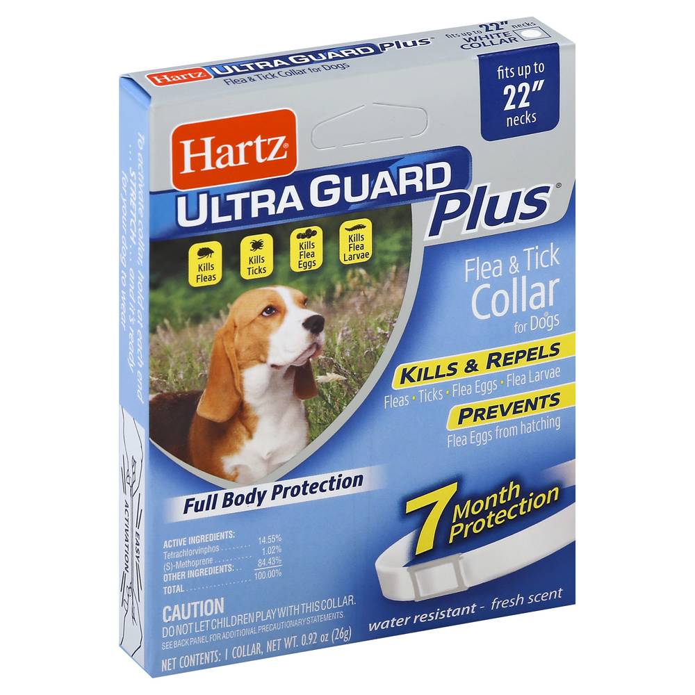 Hartz Flea & Tick Collar White