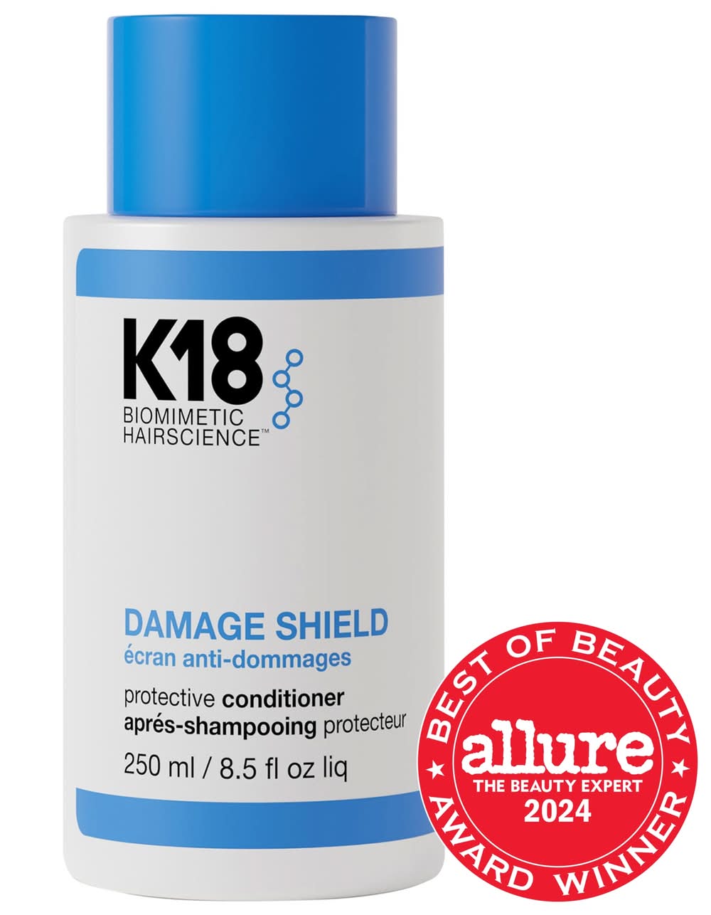 K18 Biomimetic Hairscience DAMAGE SHIELD Protective Conditioner 8.5 oz / 250 mL