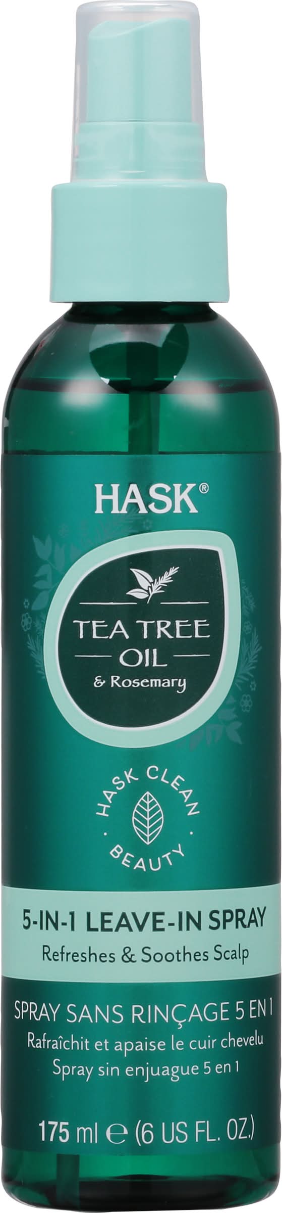 Hask Tea Tree Oil & Rosemary 5-in-1 Leave-In Spray (6 fl oz)