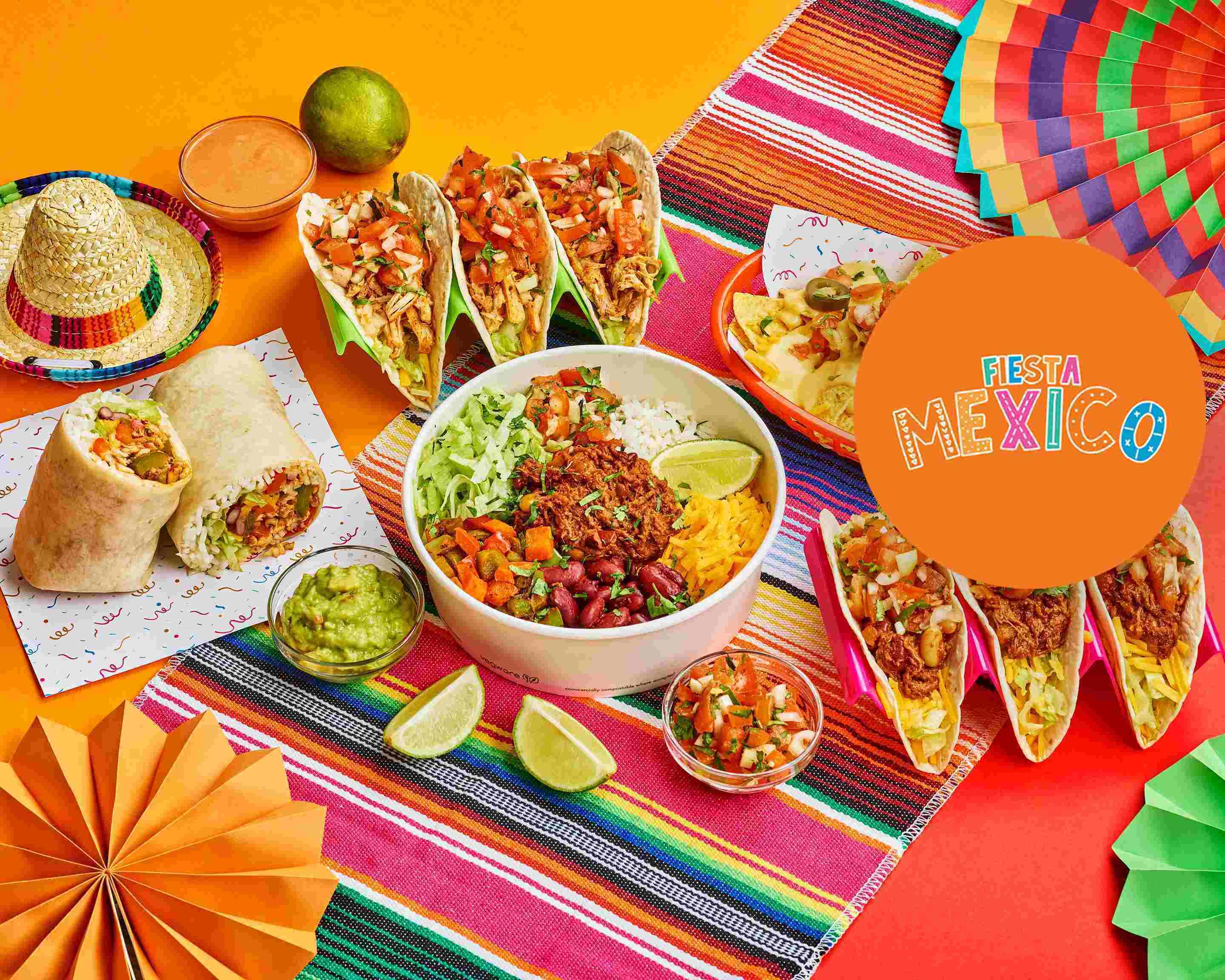 Fiesta Mexico (Mexican Bowls, Tacos, Burritos) Watford Road Menu