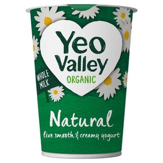 Yeo Valley Organic Natural Creamy Bio Live Yogurt 450g