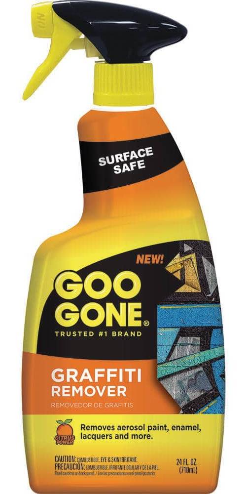 Goo Gone Graffiti Remover Spray, Citrus (24 fl oz)