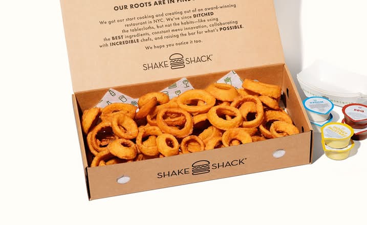 Onion Rings Box - 6 Servings