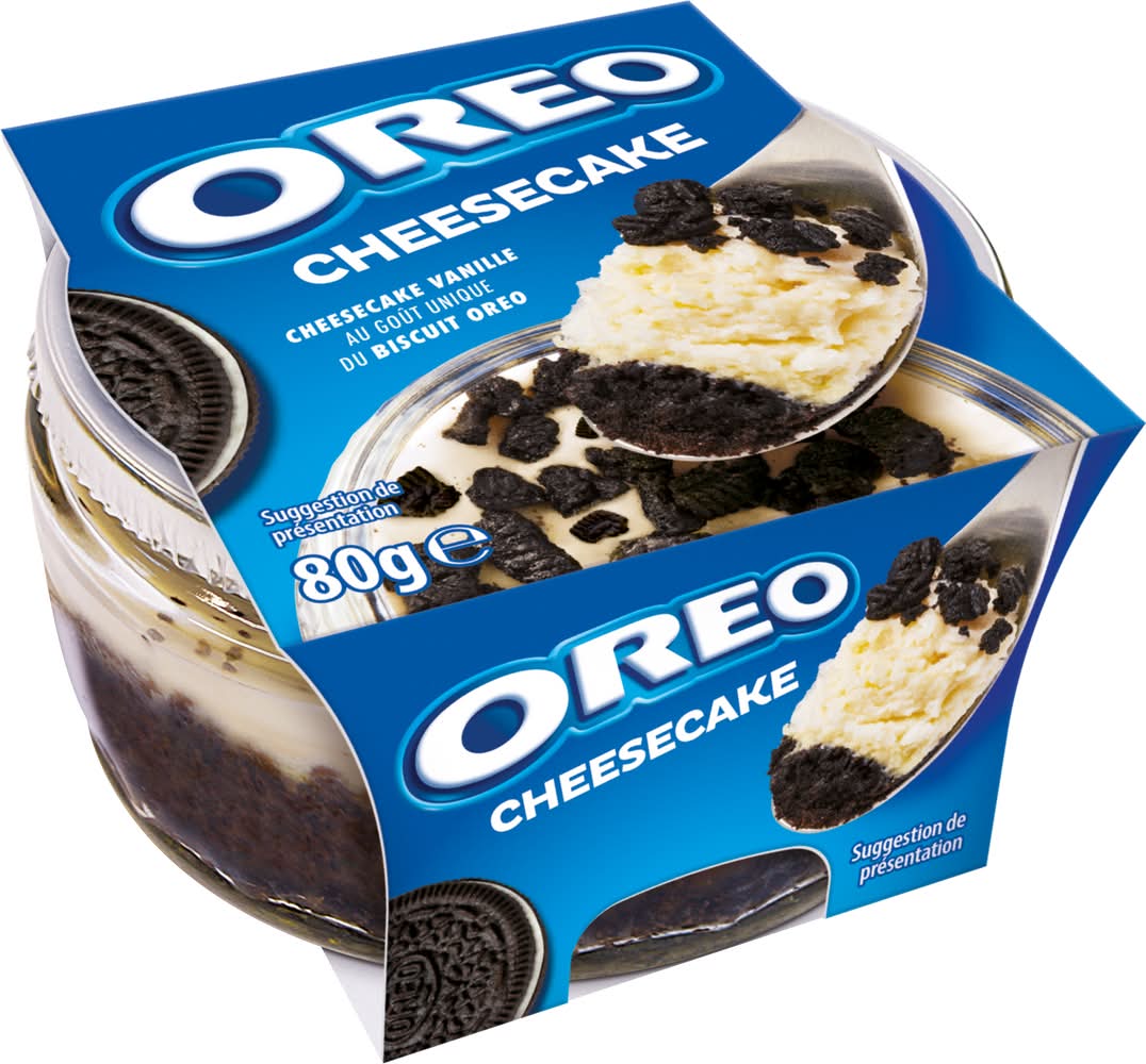 Oreo - Dessert cheesecake, vanille (80g)